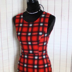 Sans Souci Plaid Dress